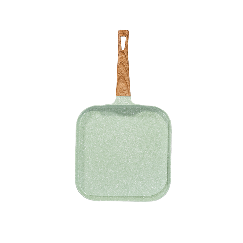 Comal cuadrado verde